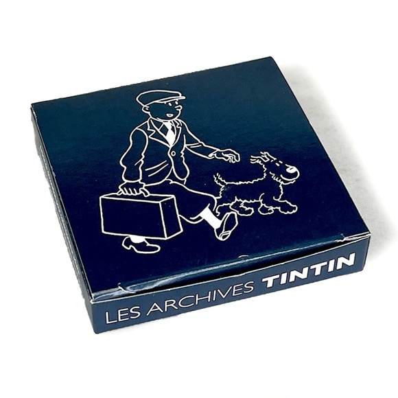 Adventures of Tintin "Explorers on the Moon" Metal Relief Figure - Picture 6 of 8